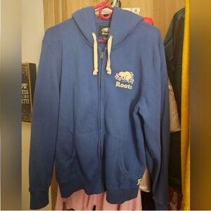 Roots zip-up hoodie